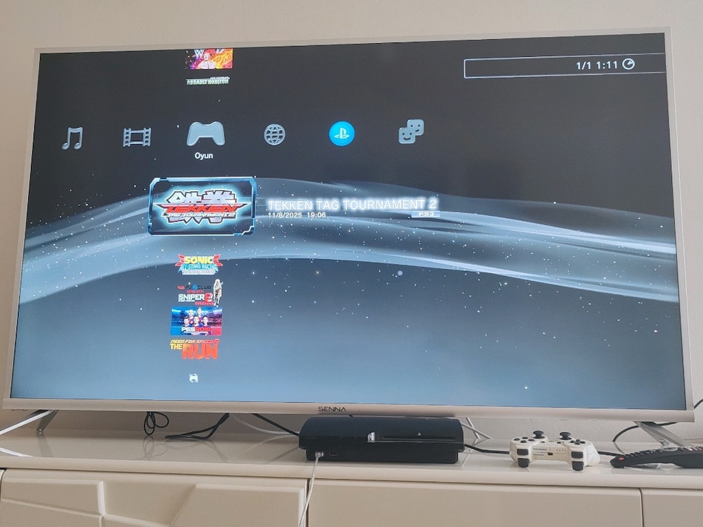 PS3 slim kasa 30/35 oyun var - 9