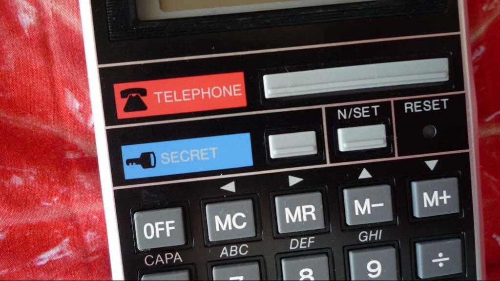 Casio Telefon Rehberli Hesap Makinesi - 3