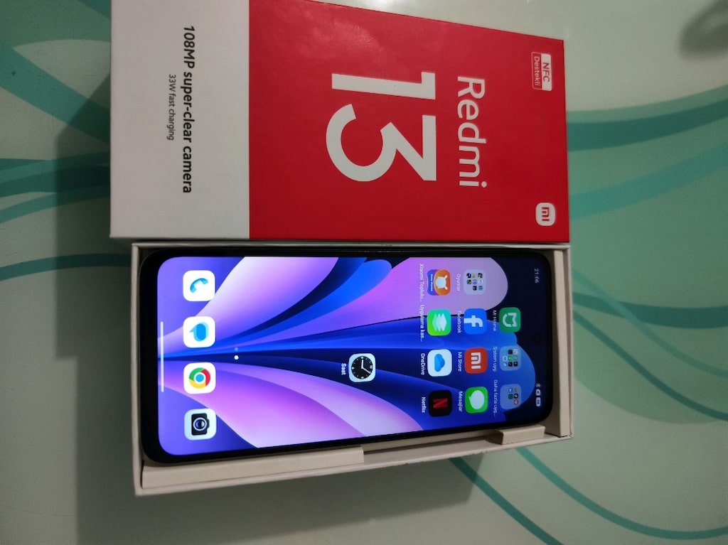 KARTA TAKSİT TR CİHAZİ 11.09.2027 GARANTİLİ REDMİ 13 8/256 GB HAFIZA - 4