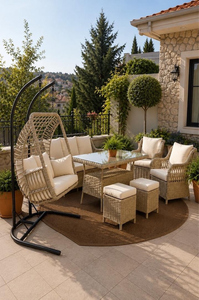 Rattan Bahçe Ve Balkon Takımı