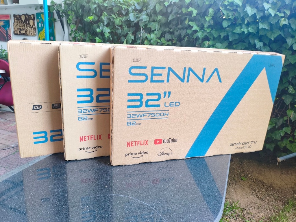 tek fiyat PAZARLIKSIZ sıfır Senna 32 İNÇ 82 ekran Android TV - 2