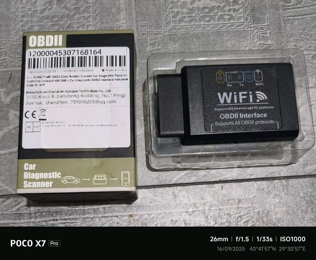ELM-327 OBD-2 ARAÇ ARIZASI TESPİT CİHAZI Kutulu - 3