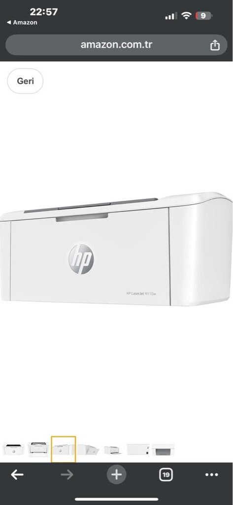 HP Laserjet M110w lazer, SIFIR - 4
