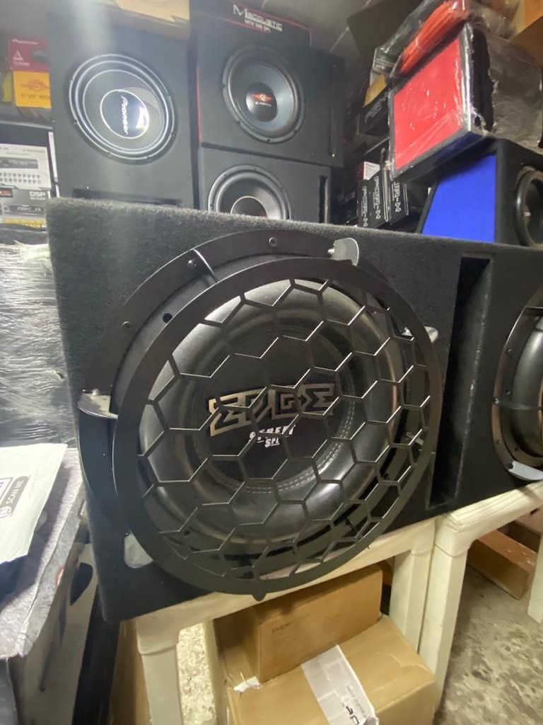 Edge spl 122 modeli profesyonel 30 cm çiftli bass adet olarak 1500 rms - 2