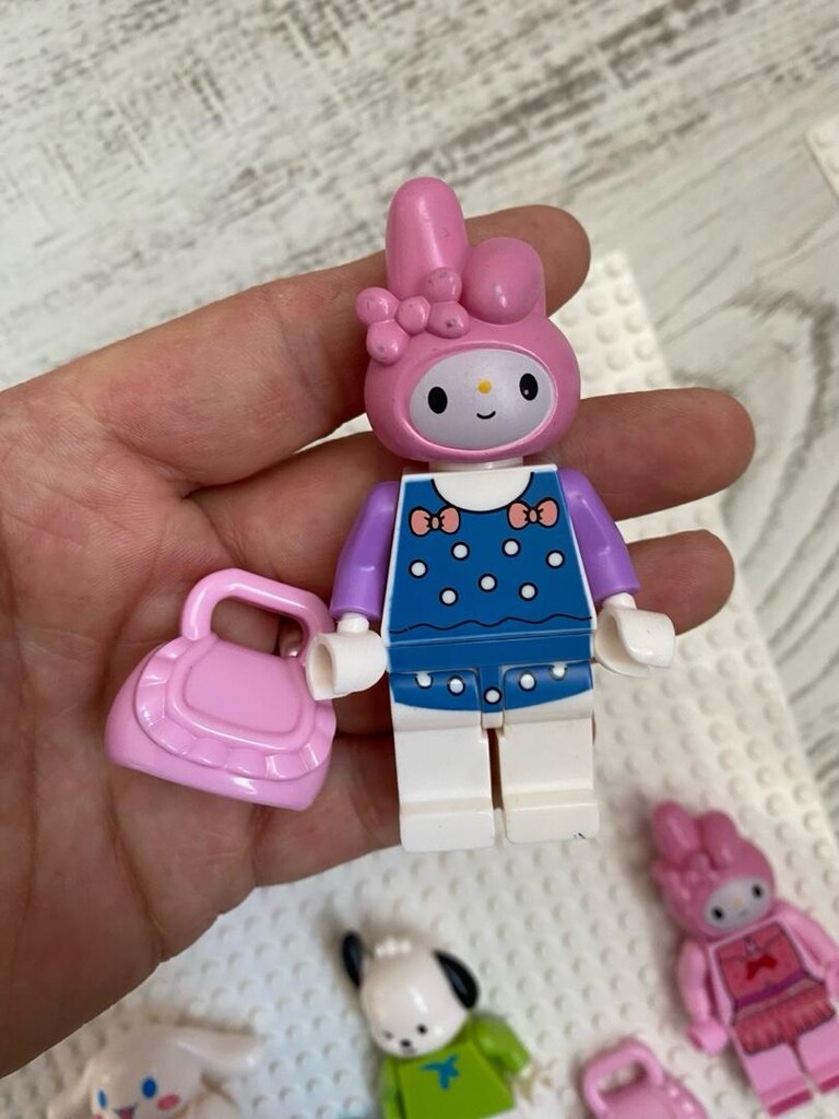 lego duplo sanrio kuromi melody figürleri - 3