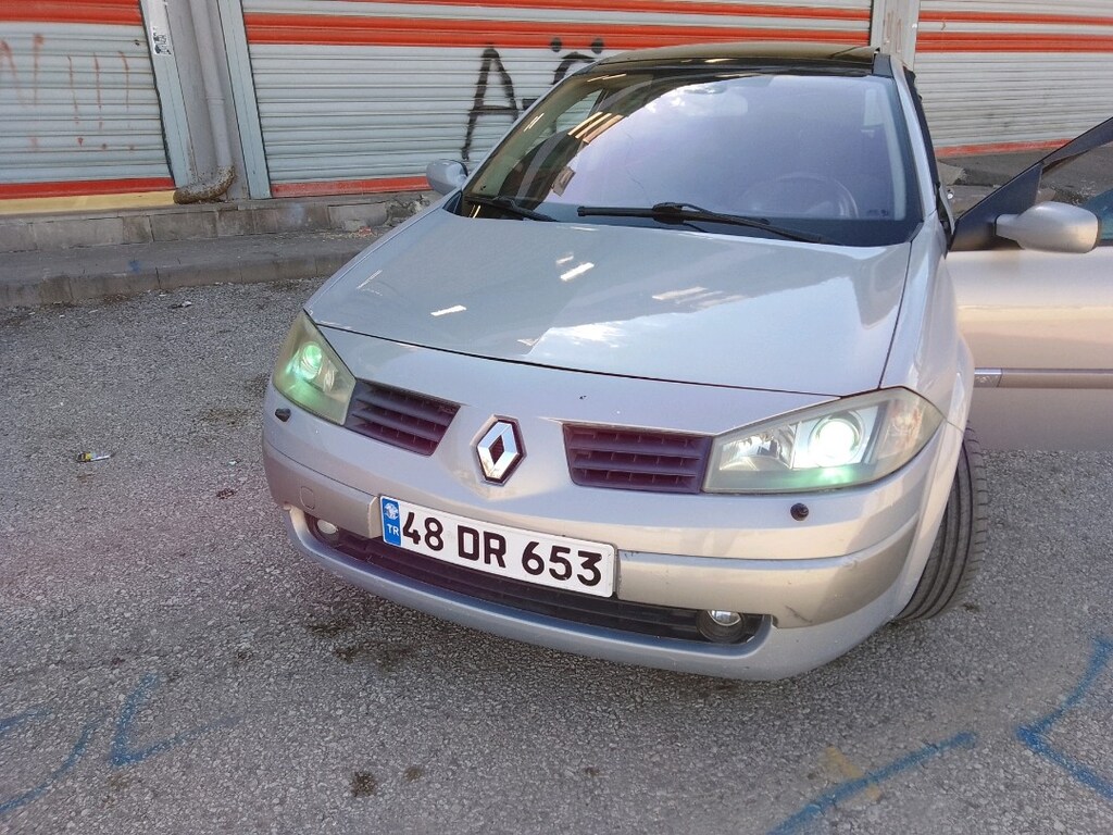 Değişen siz Megane 2 panoramik cam tavan - 6