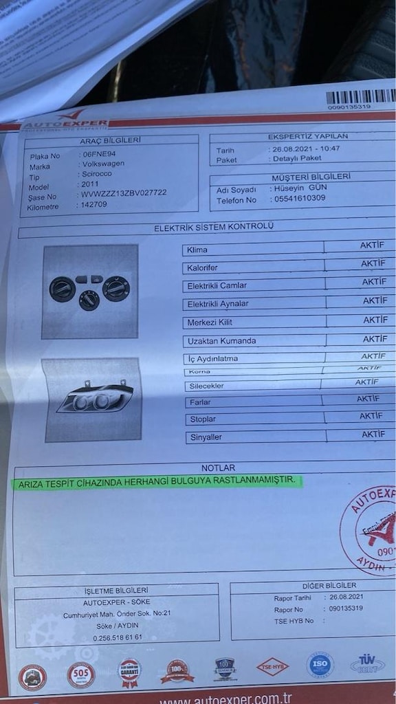 acil satılık scirocco - 14