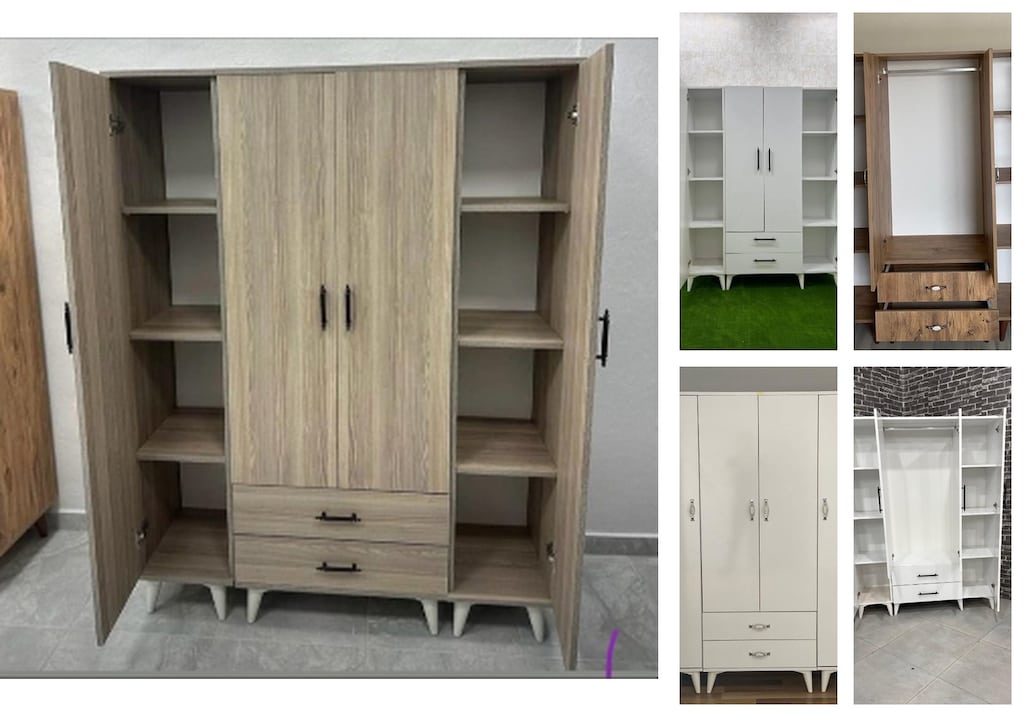4 kapaklı elbise dolabı eyteljpmhd - 5