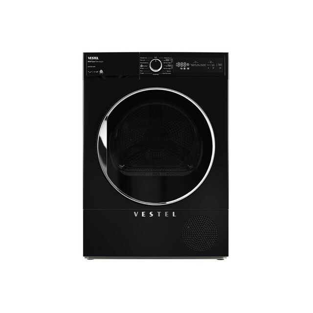 Vestel KM 97202 S WIFI 9 Kg Siyah Kurutma Makinesi vestel garantili
