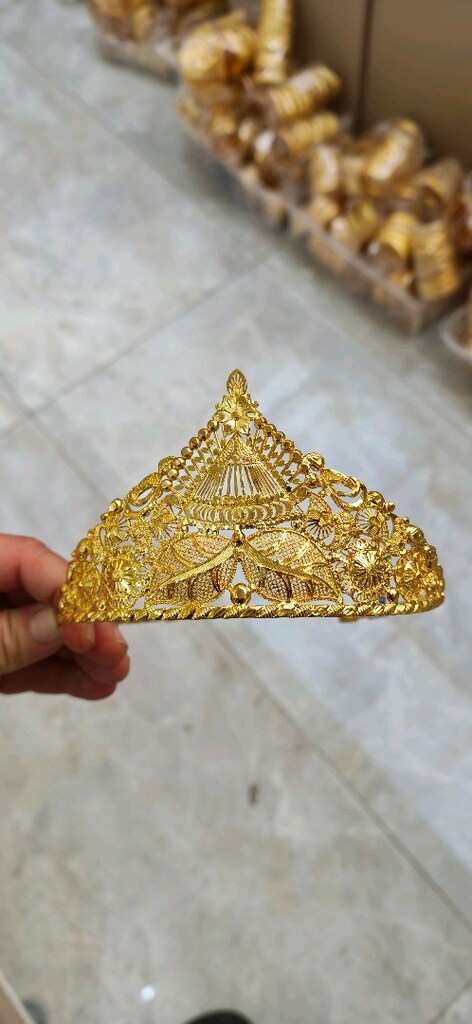 ALTIN KAPLAMA TAÇ - 15