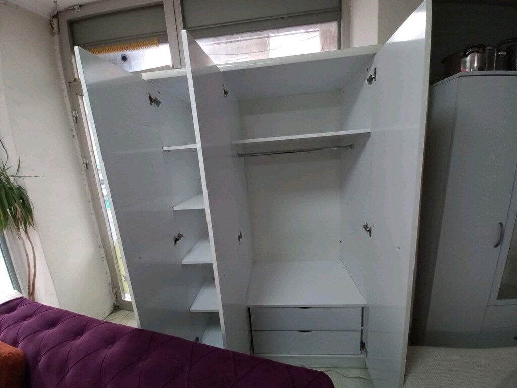 3 kapılı Yatak odası gardrop kurulum dahil - 3