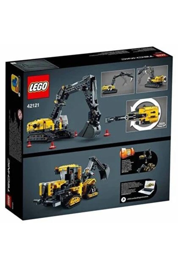 Lego Technic 42121 Ağır Yük Ekskavatörü - 3