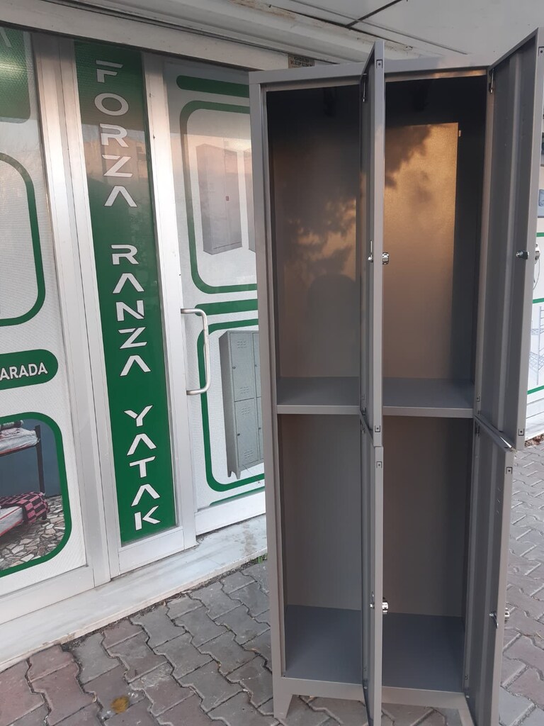DÖRTLÜ PERSONEL GİYSİ DOLABI KAPIDA ÖDEME - 3