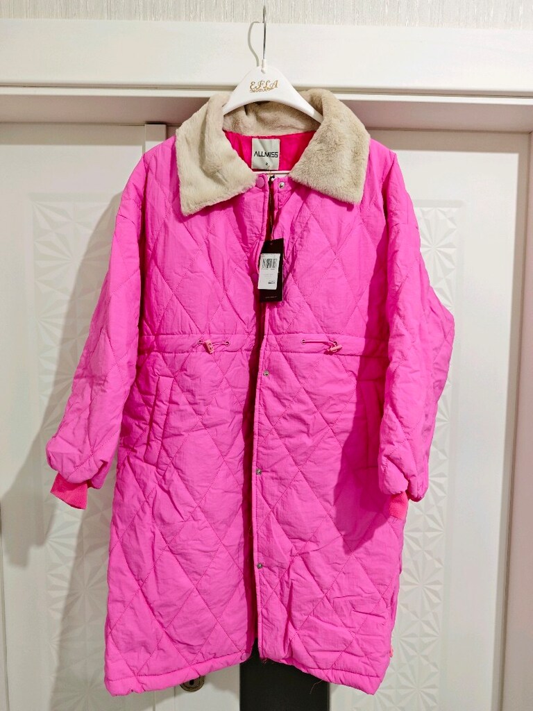 Modaala Peluş Detaylı Kapitone Mont