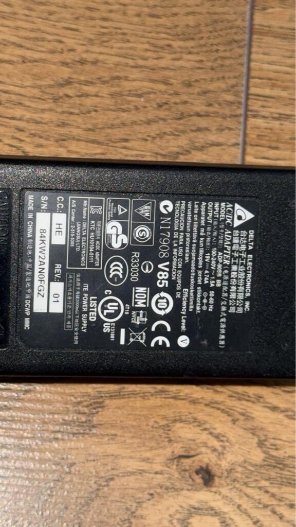 Casper, Acer, Toshiba, Asus Dizüstü Adaptör (19V 4.74A) - ADP-90SB - 2