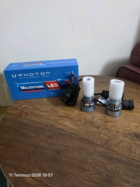 2 Ay Kullanılmış Sorunsuz PHOTON HB4 9006 KATANA EDITION LED