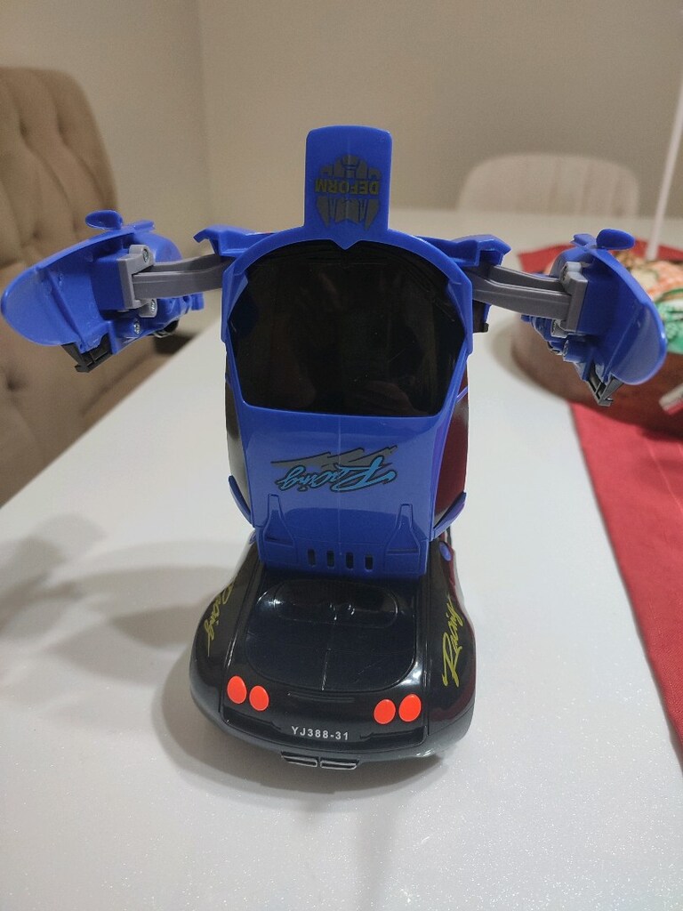 Transforming Robot Racer Sesli ve Işıklı - 3