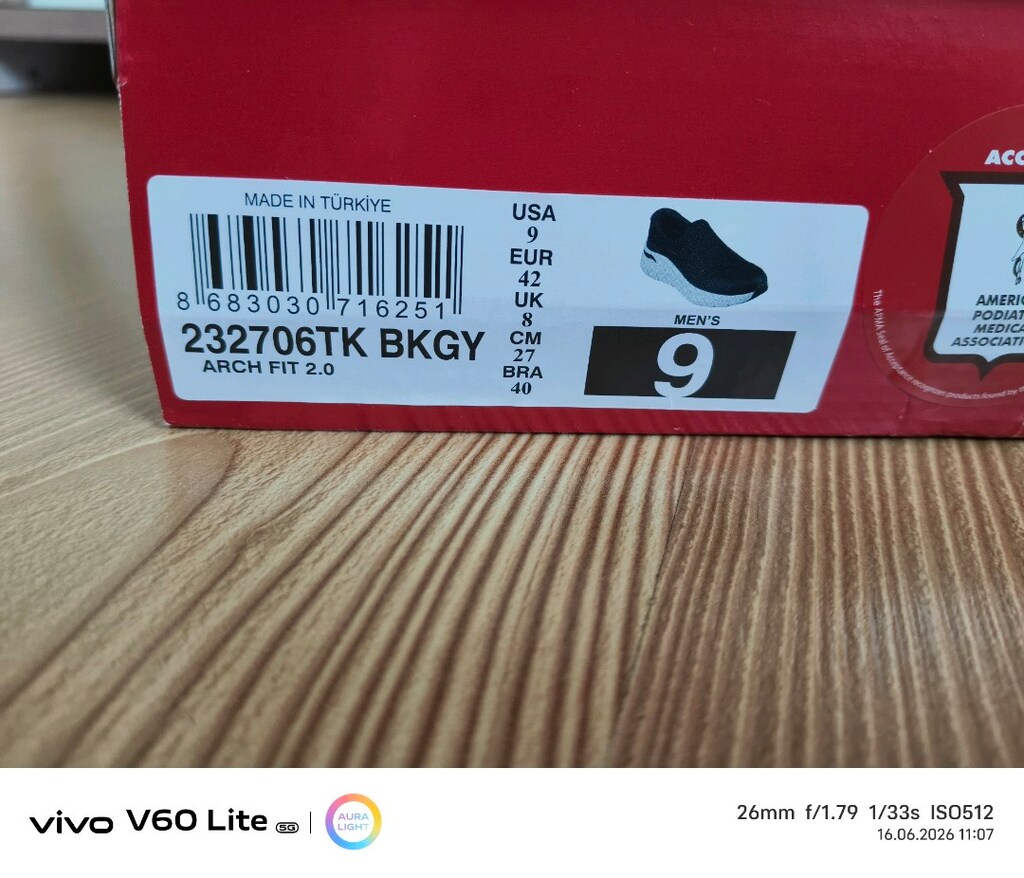 SKECHERS Archfit erkek ayakkabı (42 no) - 7
