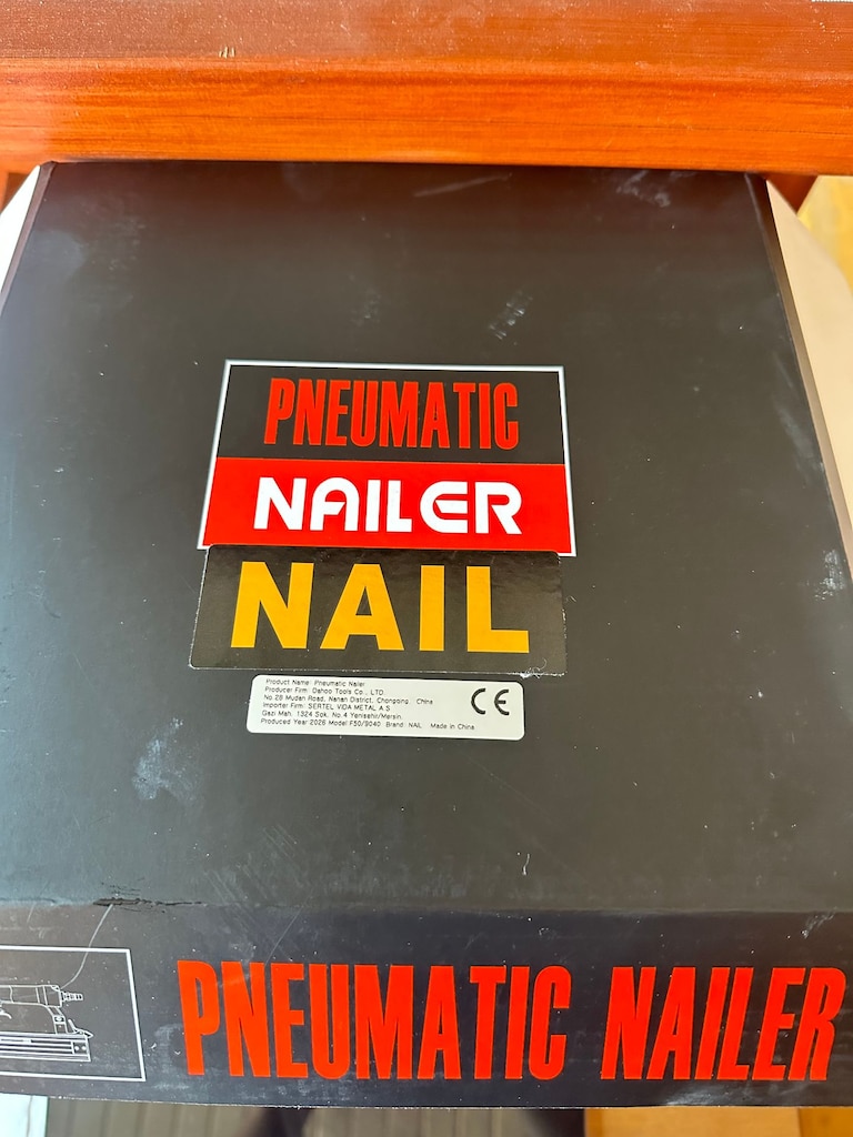 Pneumatic Nailer Havalı Çivi Brad Zımba Çakma Tabancası - 2