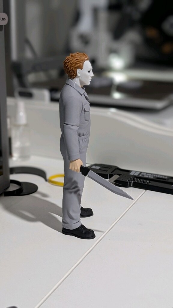 Michael Myers Figür 3D baskılab_ankara - 4