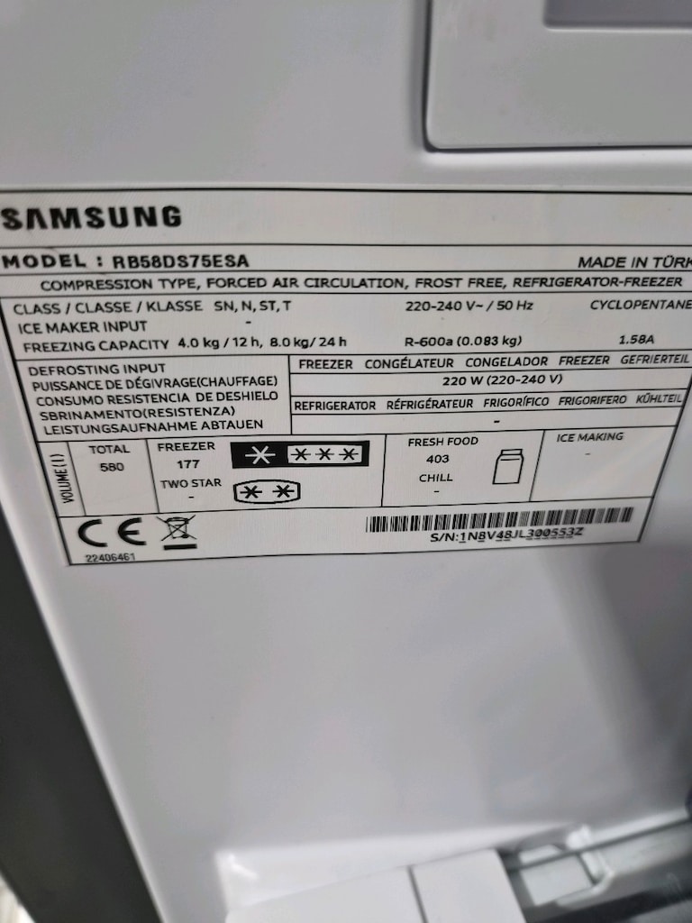 SAMSUNG İNOX İNVERTİR NOFROST BUZDOLABI 580 LİTRE - 7