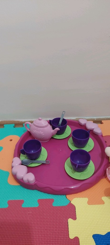 Plastik çay seti - 3