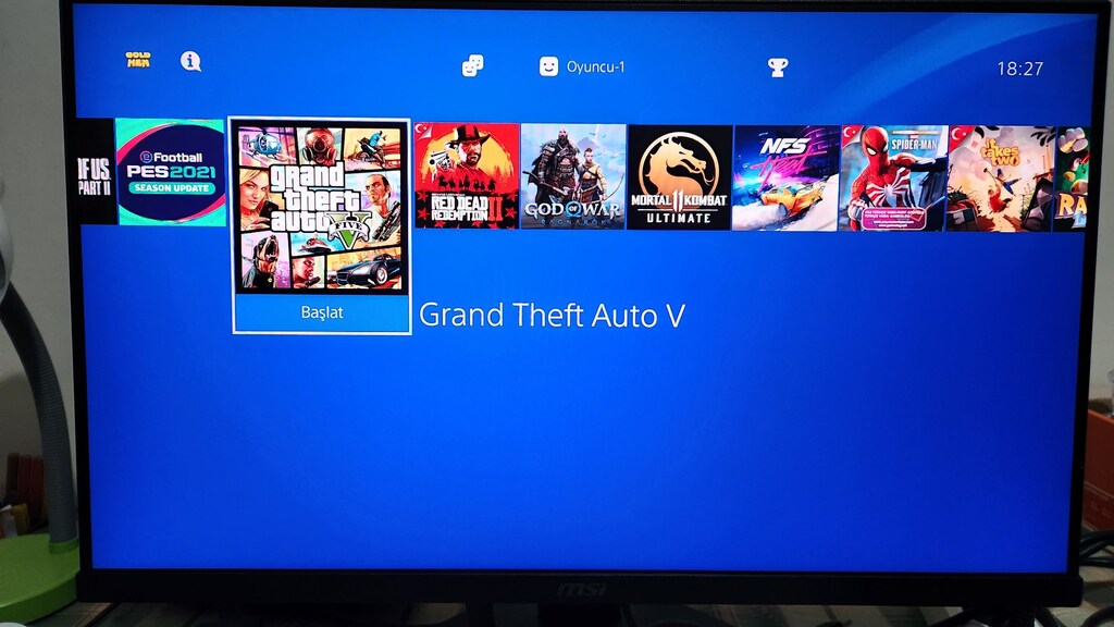 PS4 Pro 1 TB 4K, FC 27 Dahil 17 Oyunlu, Çift Orijinal Kollu, Tertemiz - 6