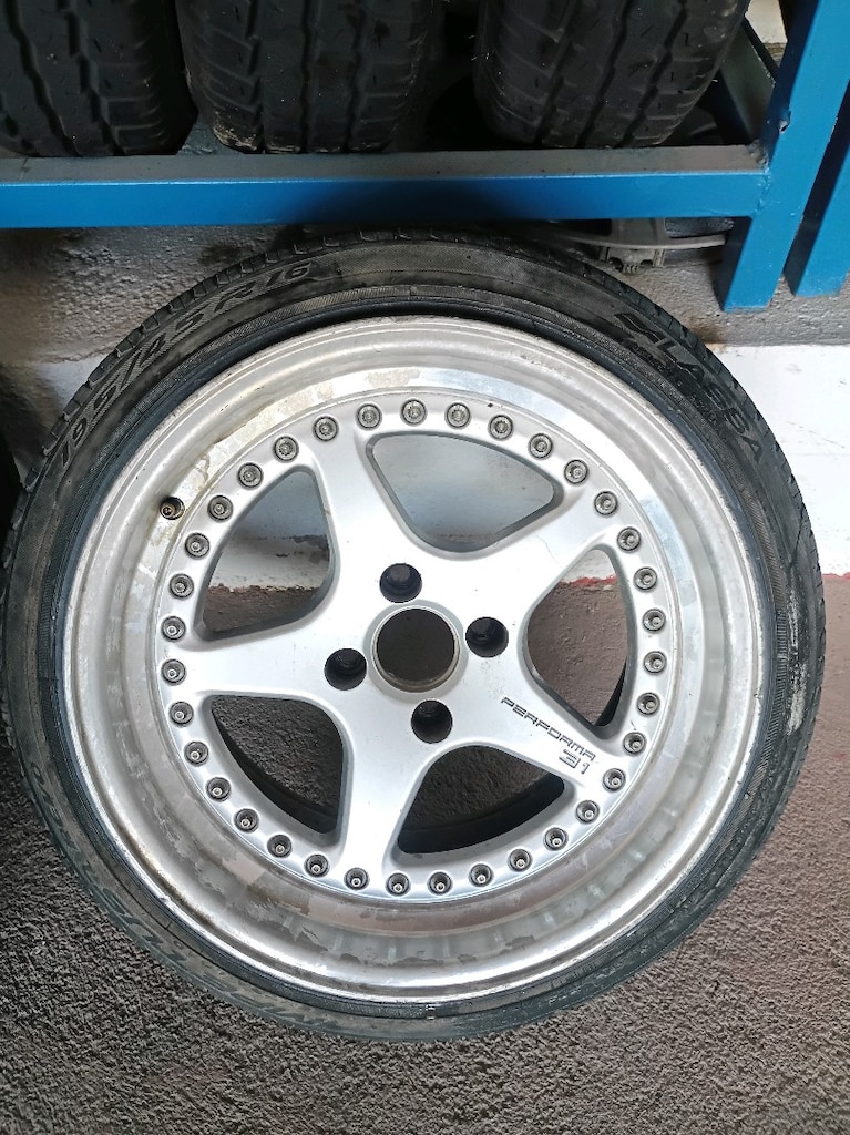 16 inc 9-10 ofsetli jant lastik - 2