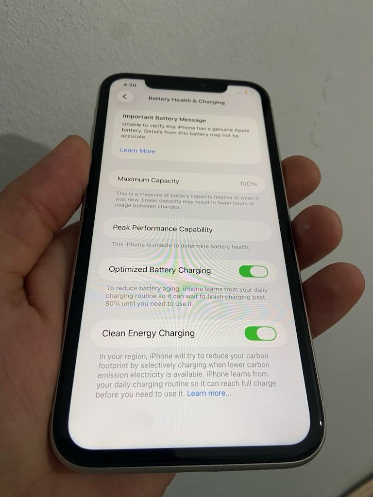 YURTIÇI İPHONE 11 ÇOK TEMİZ 128GB HERŞEY AKTİF ÇALIŞIYOR - 6