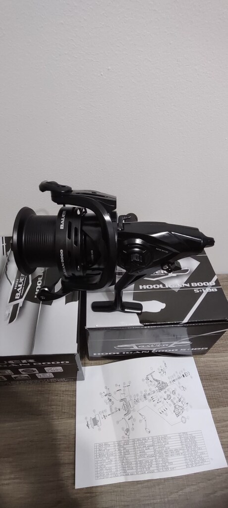 Bauer Hooligan 8000 Bait Runner Sazan Makinesi - 7