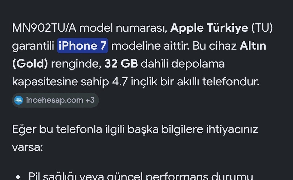 iPhone 7 - 8