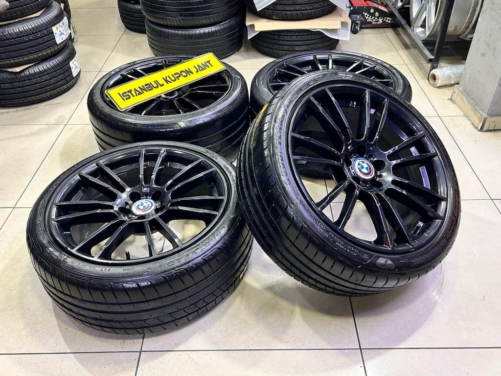 BMW Jant Lastik Takımı 19 inç 5x112 G20 G22 G30 245/40/19 SIFIR AYARI - 5