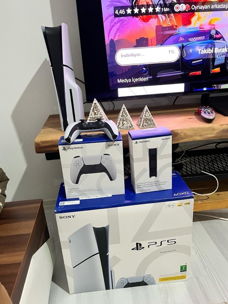 PS SLİM 1TB CD’li CFİ2116 ÇİFT KOL EKSTRALI - 3