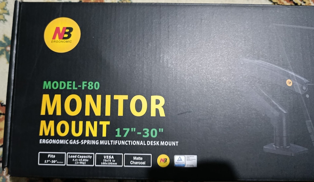 NB MODEL-F80 monitor mount masaüstü aparat