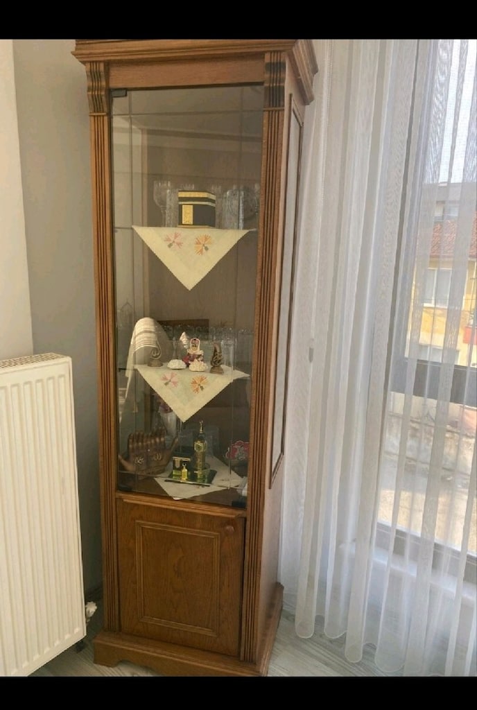 Eskitme cam vitrin dolap - 2