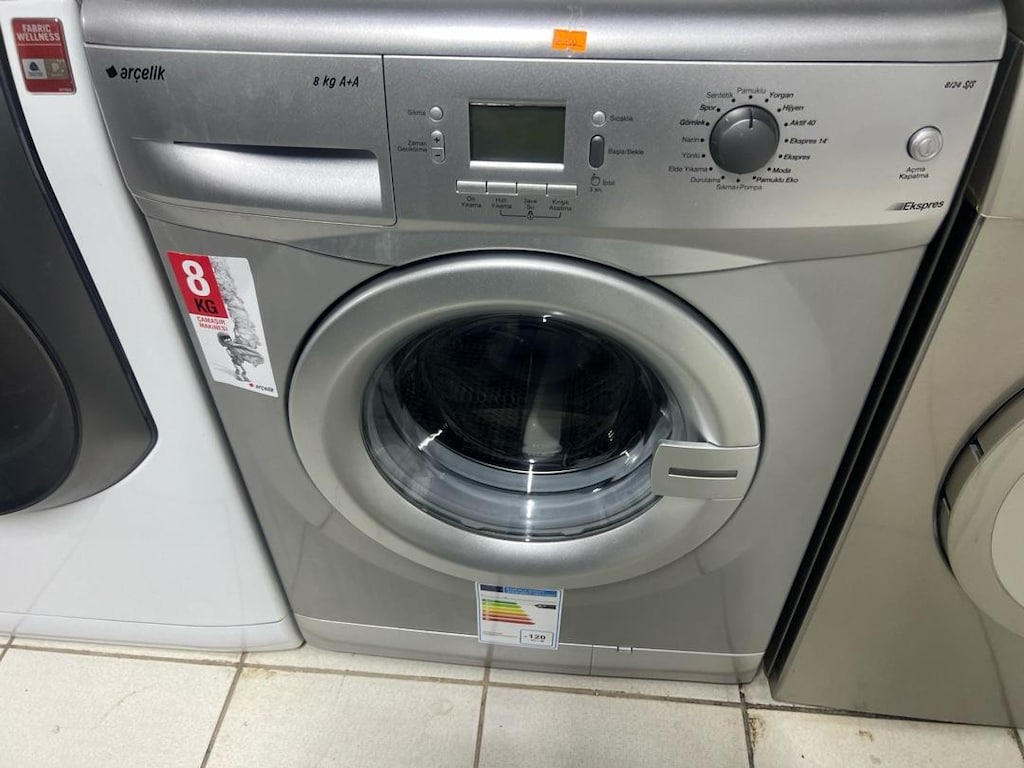 Arçelik INOX dijital 8 kg a+ enerji çok temiz - 2