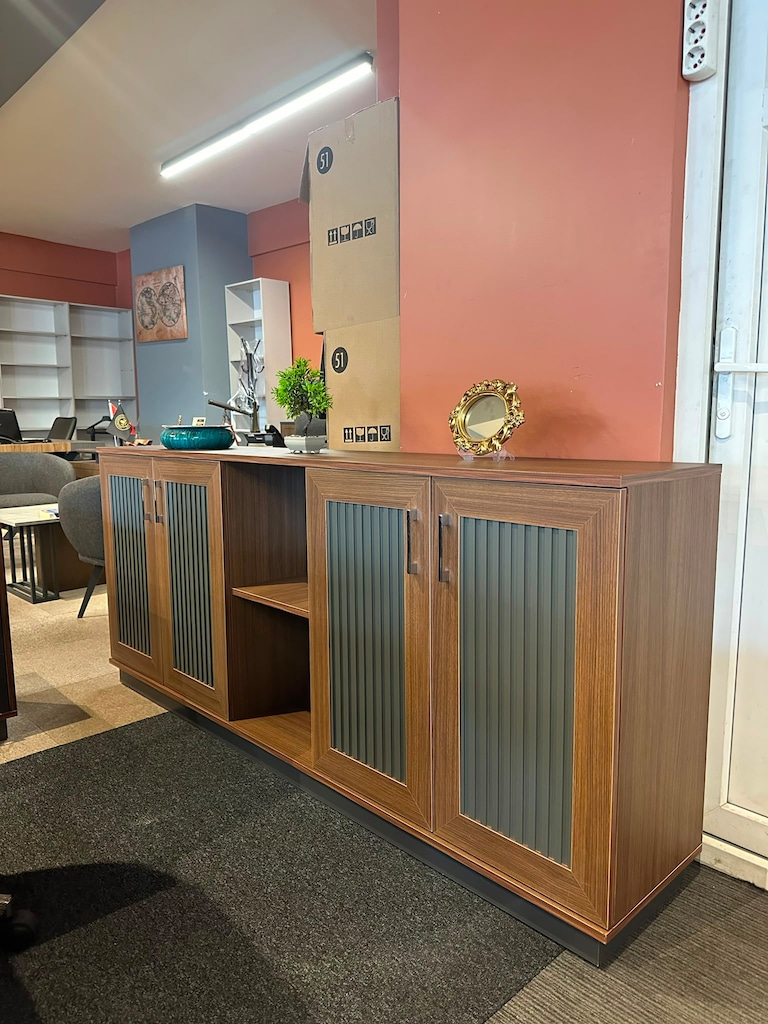 KLAS OFİS ÜSKÜDAR MİLANO CEVİZ MAKAM TAKIMI SIFIR ÜRÜN - 5