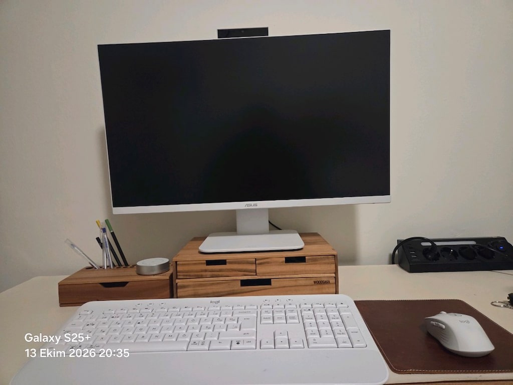 Asus V470VAK win 11 beyaz all in one bilgisayar - 3