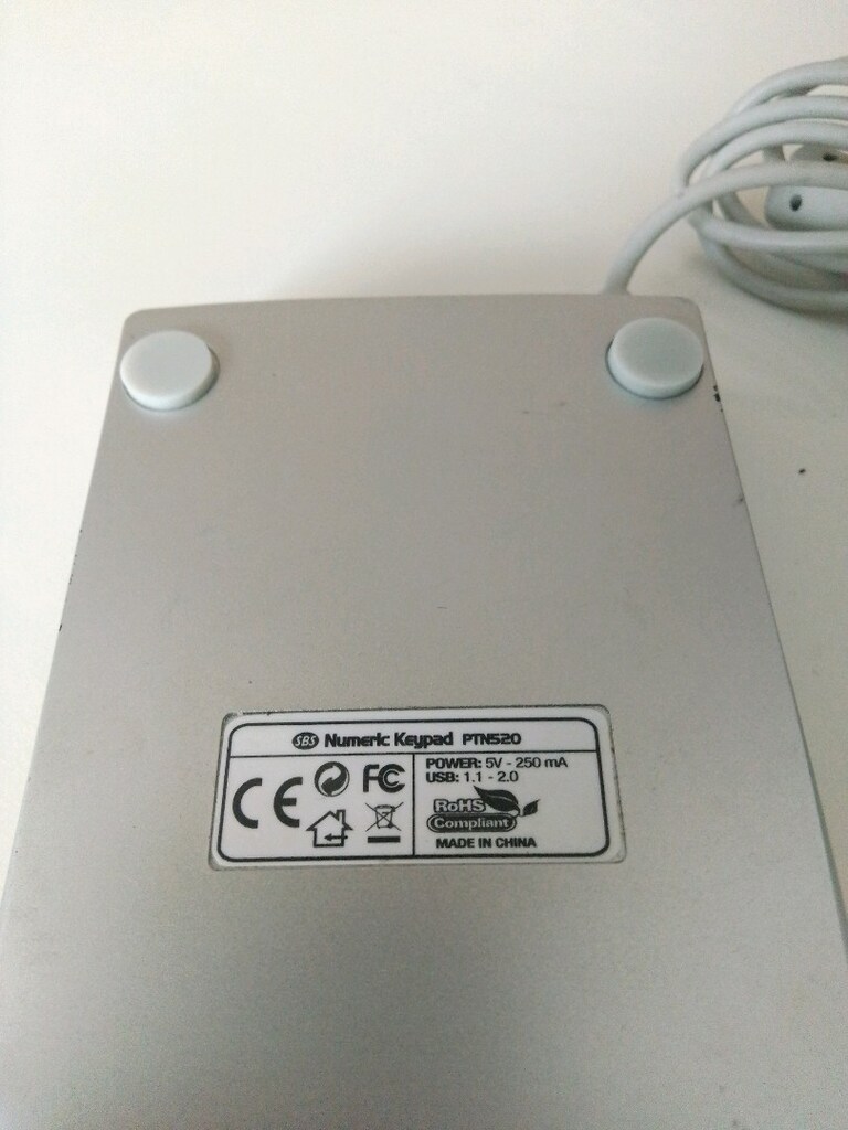 SBS PTN520 USB girişli kablolu nümerik klavye (Muhayyer cihaz) - 4