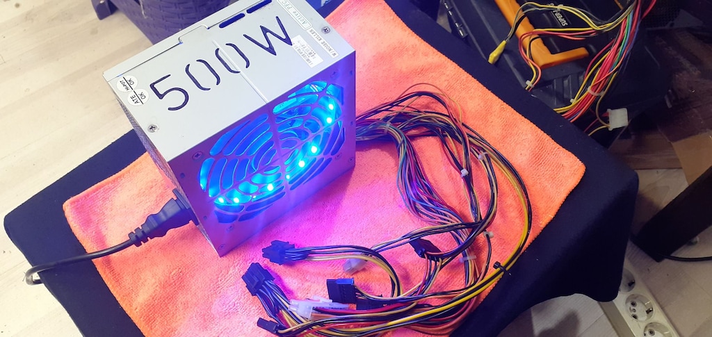 500WATT UCUZ KALİTELİ POWER SUPPLY-PSU-GÜÇ KAYNAĞI (28) - 5
