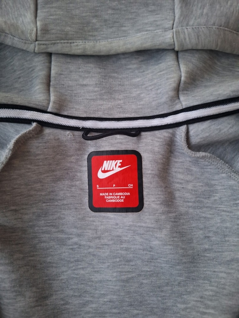Nike Tech Fleece Windrunner Gri Erkek S - 5