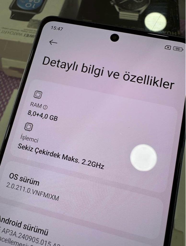 REDMİ NOT 13 PRO 8 RAM 256 GB 4.5 G KAYIT YAPILDI SERVE - 2