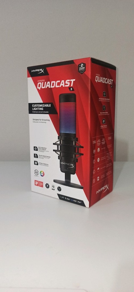 Hyperx Quadcast S Tertemiz Profesyonel Mikrofon - 2