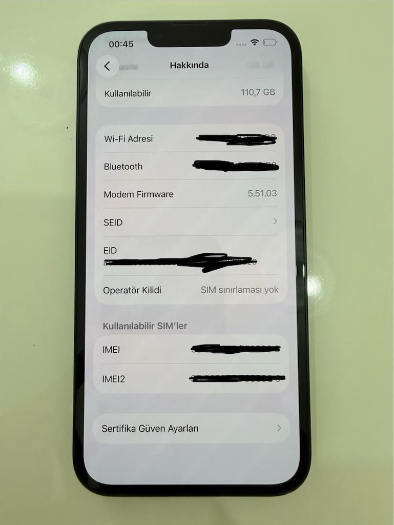 iPhone 13 128 GB | IMEI Kayıtlı | %76 Pil | Çok Temiz - 9