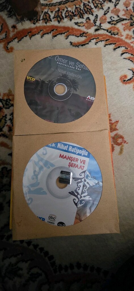 Nihat hatipoglu vcd dini 19 adet - 2
