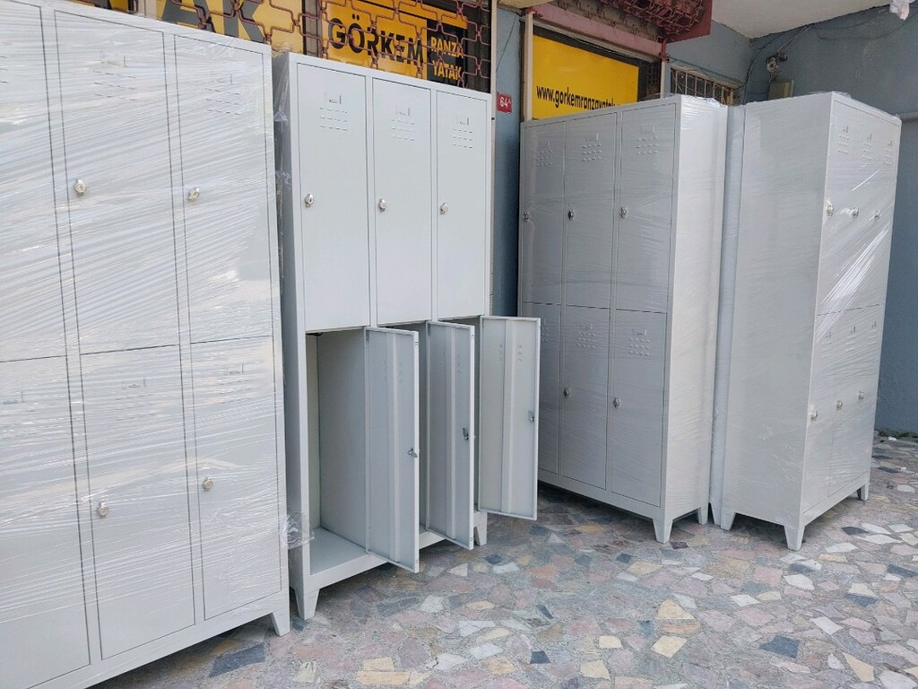 6 KAPILI METAL SOYUNMA DOLABI ÜCRETSİZ TESLİMAT - 5