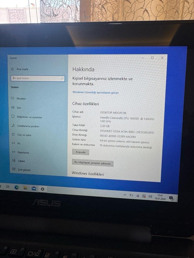 Asus Tp200s minibook dokunmatik - 5