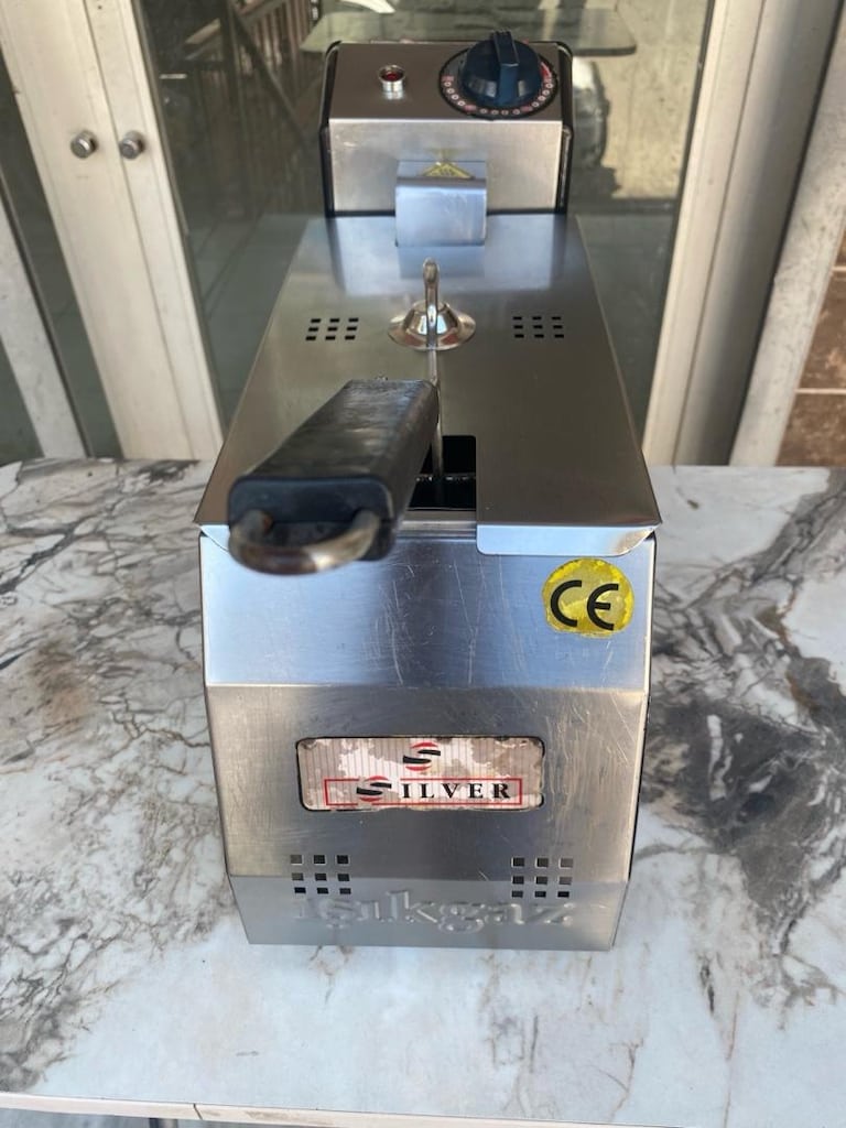 Fritöz Patates Kızartma 3 Litre Endüstriyel Elektrikli ışıkgaz - 4