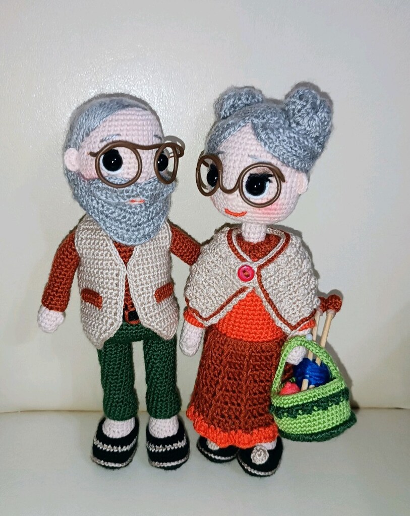 Amigurumi Dede ve Nine - 2