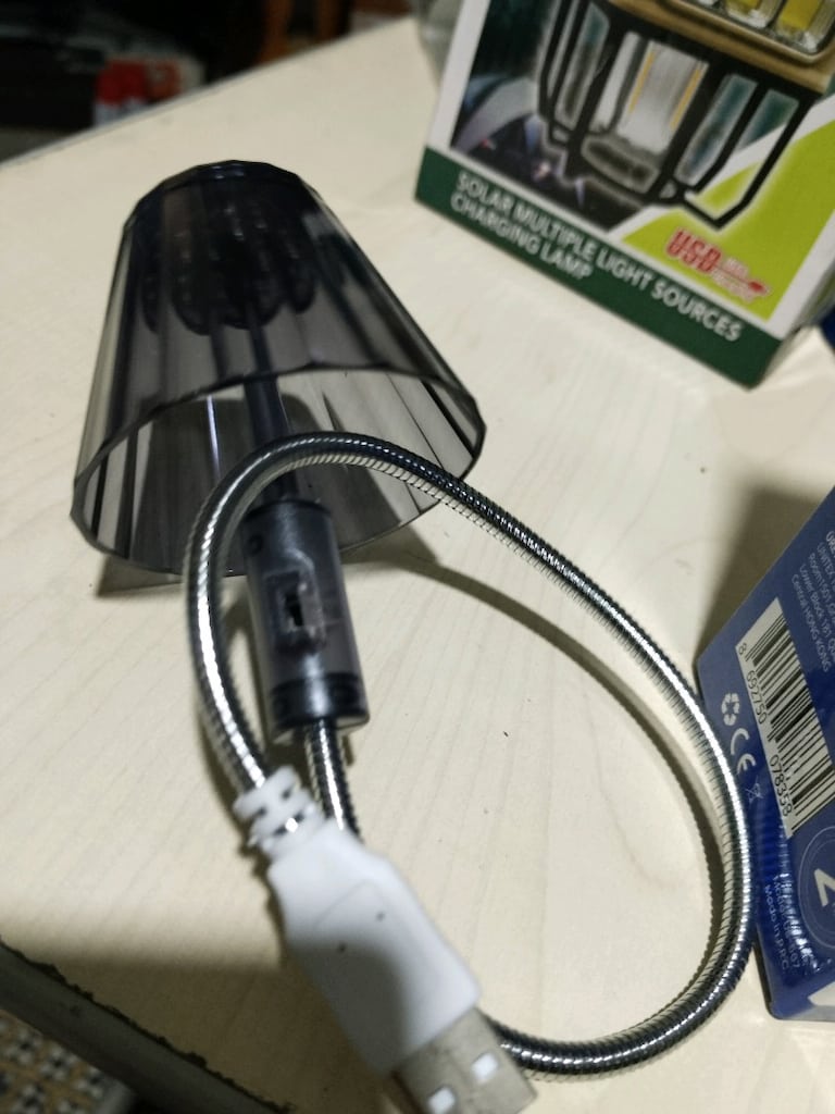 YENİ KUTUSUNDA USB LED ABAJUR LAMBA - 2